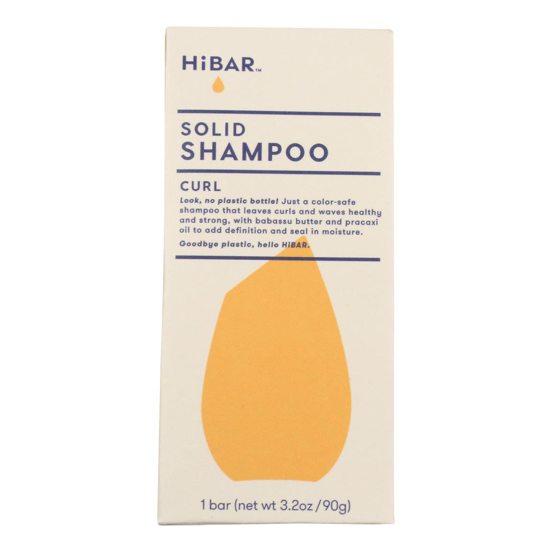 Hibar Inc - Shampoo Solid Curl Bar - 1 Each - 3.2 Oz - Maras Green